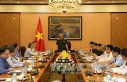 Thượng tướng Nguyễn Chí Vịnh gặp mặt Trưởng các cơ quan đại diện Việt Nam ở nước ngoài